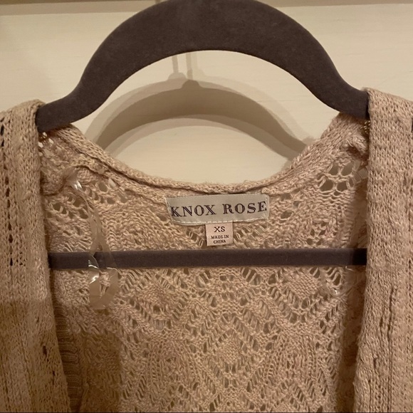 Knox Rose - Long Cardigan Tank - Picture 2 of 3